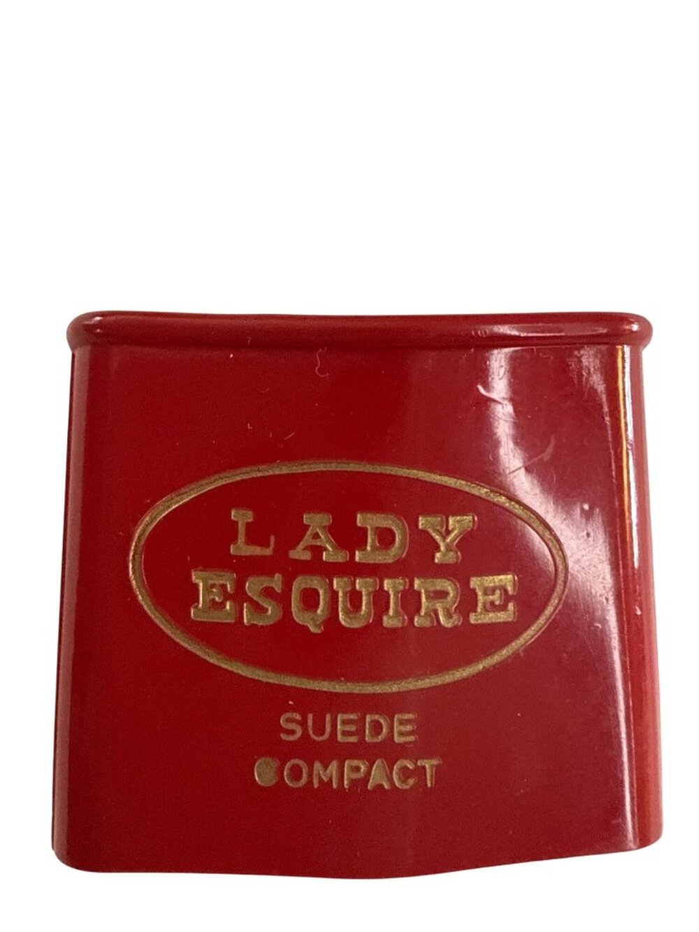 Vintage Lady Esquire Suede Compact Plastic Retractable Brush Shoe Care